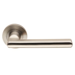 EUROSPECĀ® Steelworx SWL Carlton Lever on Rose - Satin Stainless Steel