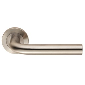 EUROSPEC® Steelworx SWL Spira Lever on Rose - Satin Stainless Steel
