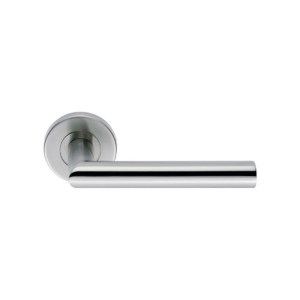 EUROSPEC® Steelworx SWL Treviri Lever on Rose - Satin Stainless Steel