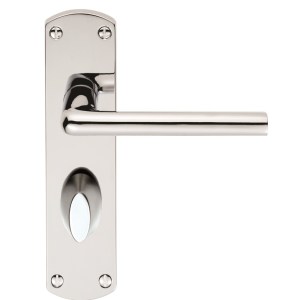 SEROZZETTAĀ® Serozzetta Uno Lever on WC Backplate - Polished Chrome - 42mm x 170mm - 57mm c/c