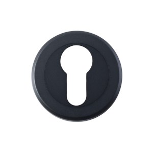 SEROZZETTAĀ® Serozzetta Euro Profile Escutcheon - Black