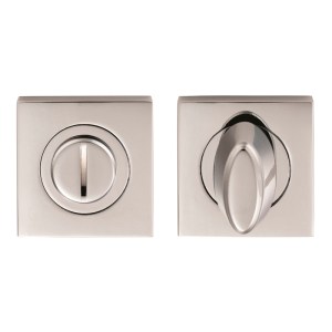SEROZZETTAĀ® Serozzetta Square Turn and Release - Polished Chrome - 52mm dia.