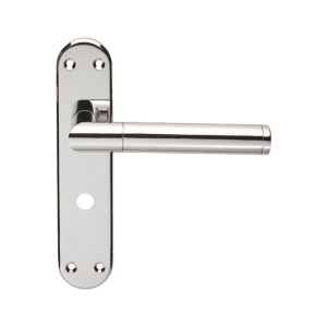 SEROZZETTAĀ® Serozzetta Scope Lever on WC Backplate - Polished Chrome - 180 x 40mm