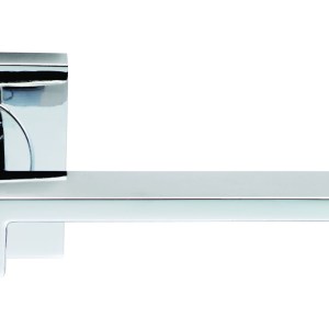 SEROZZETTA® Serozzetta Equi Lever on Square Rose - Polished Chrome