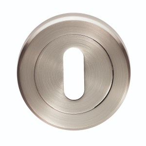 SEROZZETTAĀ® Serozzetta Standard Lock Profile Escutcheon - Satin Nickel