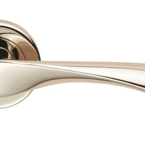 SEROZZETTAĀ® Serozzetta Venti Lever on Rose - Polished Nickel