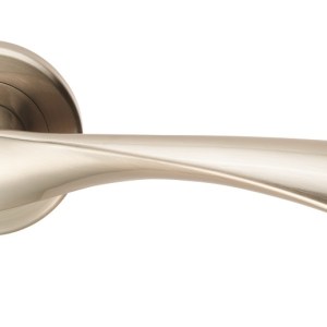 SEROZZETTAĀ® Serozzetta Venti Lever on Rose - Satin Nickel