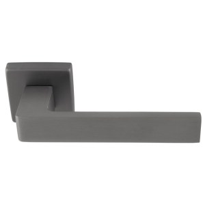 MANITAL® Manital Techna Lever on Square Rose - Anthracite