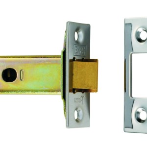 EUROSPECĀ® Heavy Sprung Tubular Latch 76mm - Satin Stainless Steel