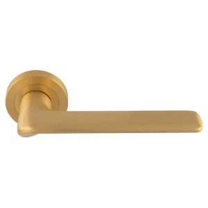 MANITALĀ® Manital Vortex lever on rose - Satin Brass