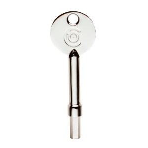 CARLISLE BRASSĀ® Key to suit Window fittings - Polished Chrome - 4mm
