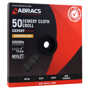 ABRACS® Emery Roll 25mm x 50M x 40grit