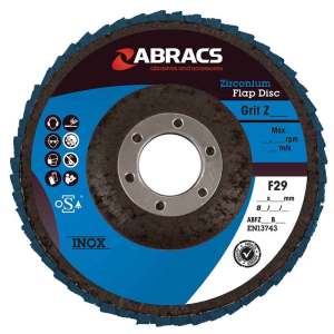 ABRACS® Zirconium Flap Disc 125mm x 40g