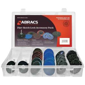 ABRACS® Quick Lock 25pc Accessory Pack 50mm