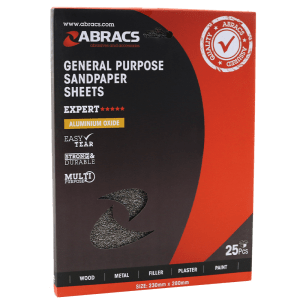 ABRACS® Sandpaper Sheet 230mm x 280mm x 60g