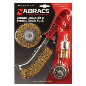 ABRACS® Spindle Mounted & Scratch Brush Pack