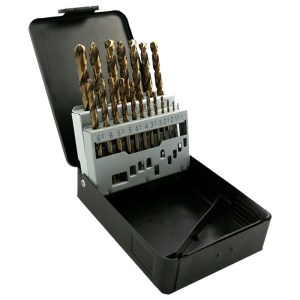 ABRACSĀ® 25pc Cobalt M35 HSS Drill Bit Kit