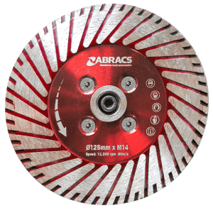 ABRACS® 125mm x M14 Cut/Grind Diamond Blade