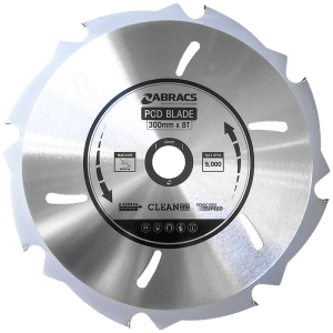 ABRACSĀ® 300mm x 30mm x 8T PCD Blade