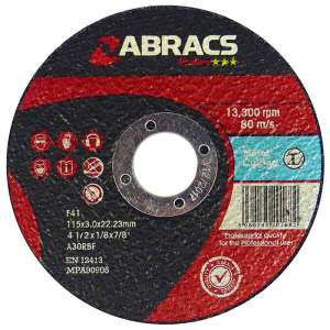 ABRACS® Proflex 125mm x 3mm x 22mm Flat Stone Cutting Disc