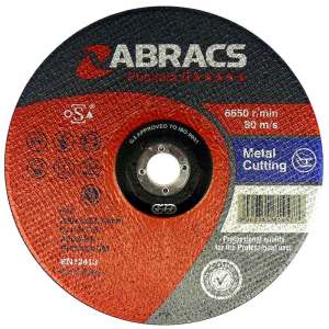 ABRACSĀ® Phoenix II 230mm x 3mm x 22mm DPC Stone Cutting Disc