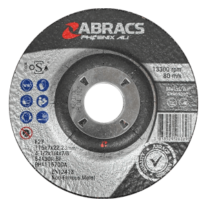ABRACSĀ® Cutting Disc Phoenix Ali 125mm x 7mm x 22mm