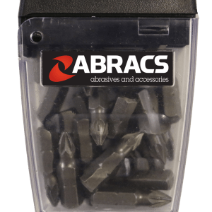 ABRACSĀ® 25mm PZ2 Screwdriver Bit (25pc pack)