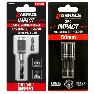 ABRACSĀ® 65mm Quick-Change Magnetic Bit Holder