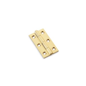 ALEXANDER & WILKSĀ® cabinet brass butt hinge 2" satin brass