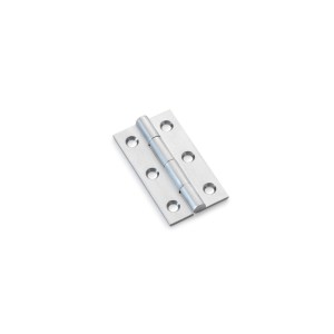 ALEXANDER & WILKSĀ® cabinet brass butt hinge 2" satin chrome