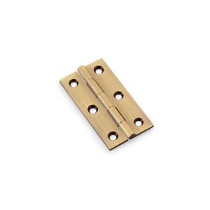ALEXANDER & WILKSĀ® cabinet brass butt hinge 2 1/2" antique brass