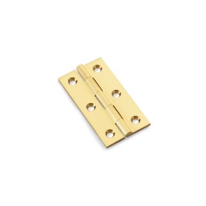 ALEXANDER & WILKSĀ® cabinet brass butt hinge 2 1/2" satin brass