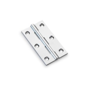 ALEXANDER & WILKSĀ® cabinet brass butt hinge 3" polished chrome
