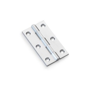 ALEXANDER & WILKSĀ® cabinet brass butt hinge 3" satin chrome
