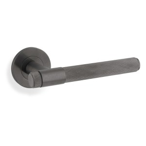ALEXANDER & WILKSĀ® kingston lever knurled on 50x6mm rose dark bronze pvd