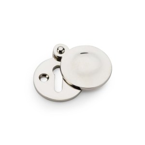 ALEXANDER & WILKSĀ® std profile round harris escutcheon polished nickel