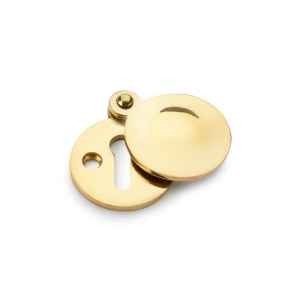 ALEXANDER & WILKSĀ® std profile round harris escutcheon unlacquered brass