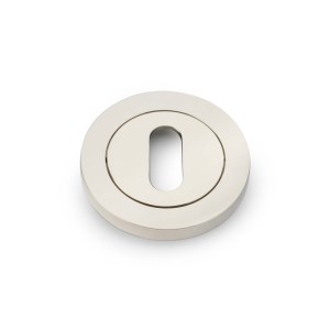 ALEXANDER & WILKSĀ® escutcheon standard profile on 50x6mm rose pol nickel pvd