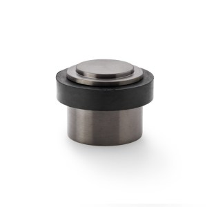 ALEXANDER & WILKSĀ® floor mounted doorstop plain 35x40mm dark bronze pvd