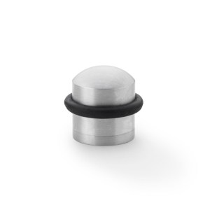 ALEXANDER & WILKSĀ® dome top floor mounted door stop satin chrome
