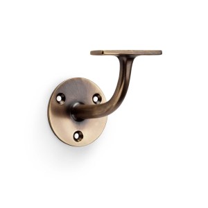 ALEXANDER & WILKSĀ® handrail bracket (heavy) 55mm rose antique brass