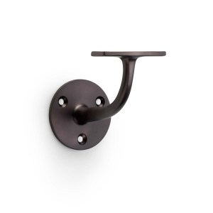 ALEXANDER & WILKSĀ® handrail bracket (heavy) 55mm rose dark bronze