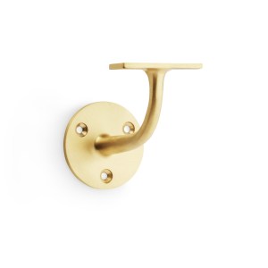 ALEXANDER & WILKSĀ® alexander & wilks handrail bracket architectural quality heavy. satin brass