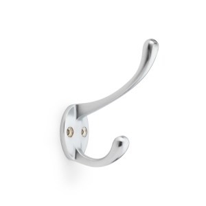 ALEXANDER & WILKSĀ® victorian hat & coat hook 110mm satin chrome