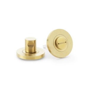 ALEXANDER & WILKSĀ® thumbtun & release plain on 50x6mm rose satin brass pvd