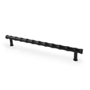 ALEXANDER & WILKSĀ® bamboo t-bar cabinet pull 224mm c/c matt black
