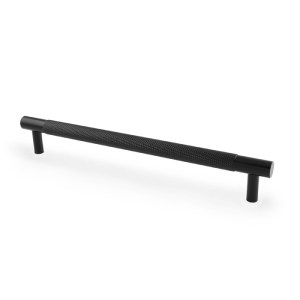 ALEXANDER & WILKSĀ® brunel diamond knurled tbar handle 192mm c/cĀ matt black