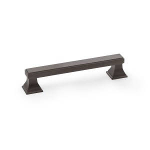 ALEXANDER & WILKSĀ® jesper square cabinet pull 128mm c/c dark bronze pvd