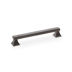 ALEXANDER & WILKSĀ® jesper square cabinet pull 160mm c/c dark bronze pvd