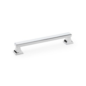 ALEXANDER & WILKSĀ® jesper square cabinet pull 160mm c/c polished chrome